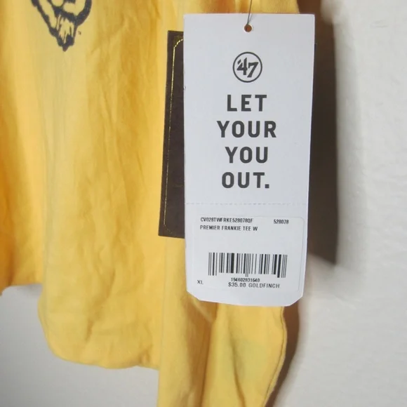 NWT MICHIGAN WOLVERINES VINTAGE PREMIER '47 FRANKIE TEE - Size XL - Picture 4 of 5